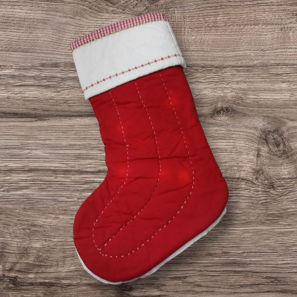 Pottery Barn Kids Lighted Stocking New - Picture 2 of 4